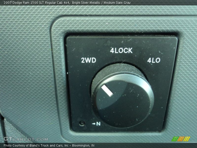 Bright Silver Metallic / Medium Slate Gray 2007 Dodge Ram 1500 SLT Regular Cab 4x4