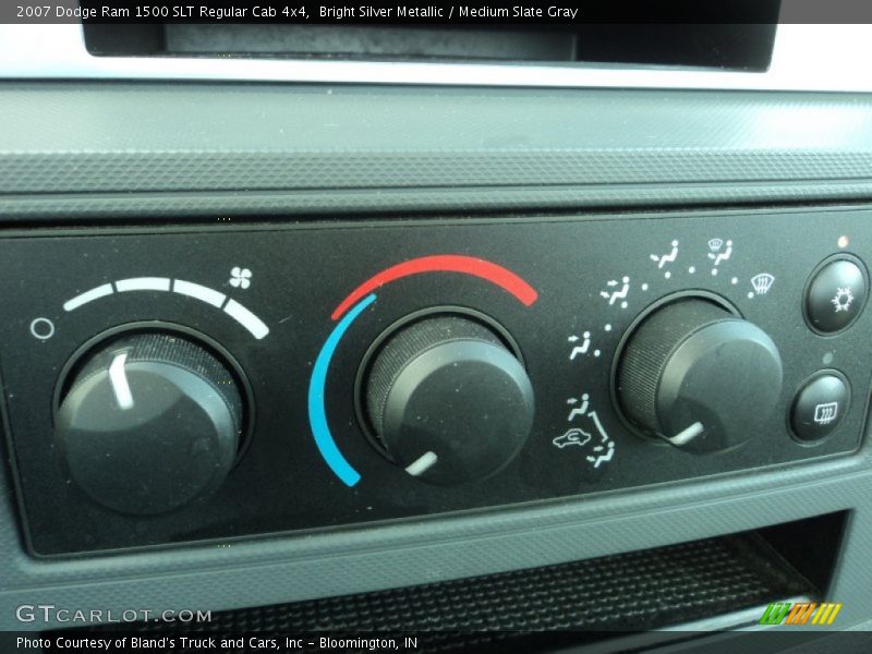 Bright Silver Metallic / Medium Slate Gray 2007 Dodge Ram 1500 SLT Regular Cab 4x4