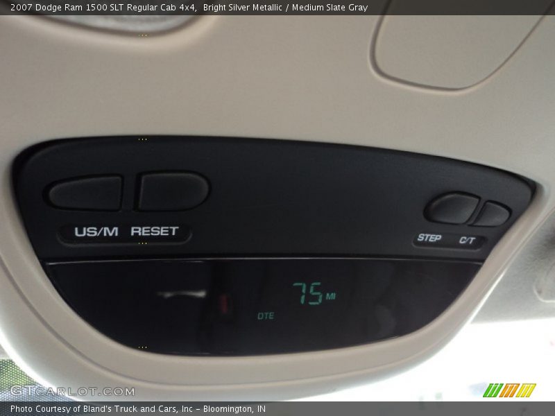 Bright Silver Metallic / Medium Slate Gray 2007 Dodge Ram 1500 SLT Regular Cab 4x4