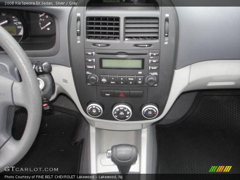 Silver / Gray 2008 Kia Spectra EX Sedan