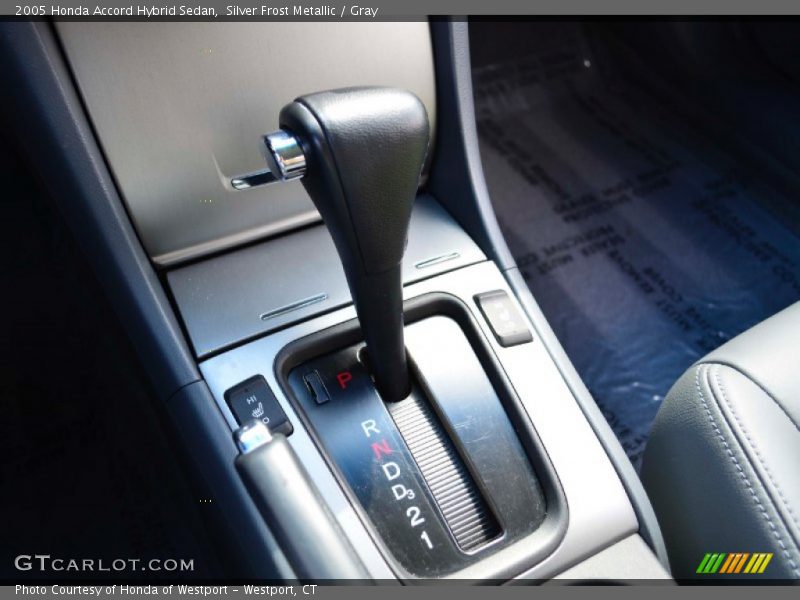 Silver Frost Metallic / Gray 2005 Honda Accord Hybrid Sedan