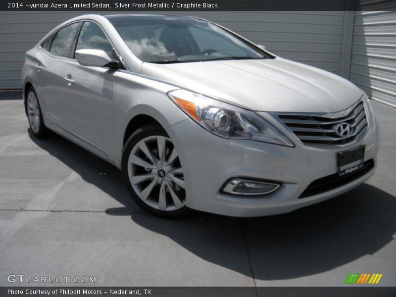 Silver Frost Metallic / Graphite Black 2014 Hyundai Azera Limited Sedan