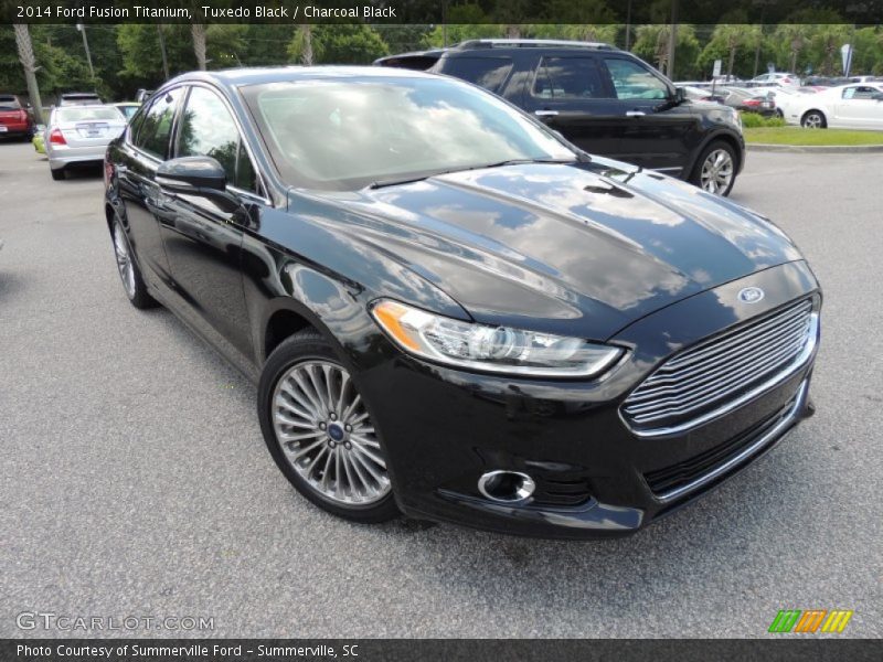 Tuxedo Black / Charcoal Black 2014 Ford Fusion Titanium