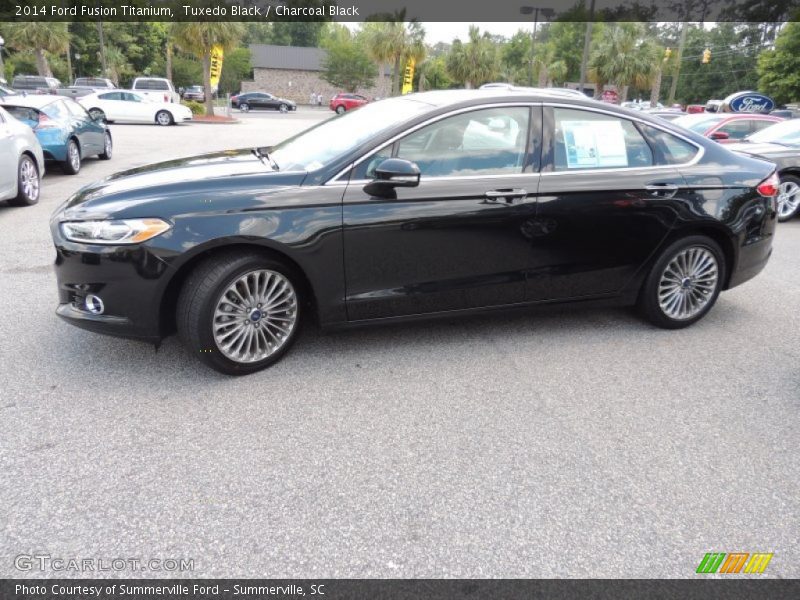 Tuxedo Black / Charcoal Black 2014 Ford Fusion Titanium