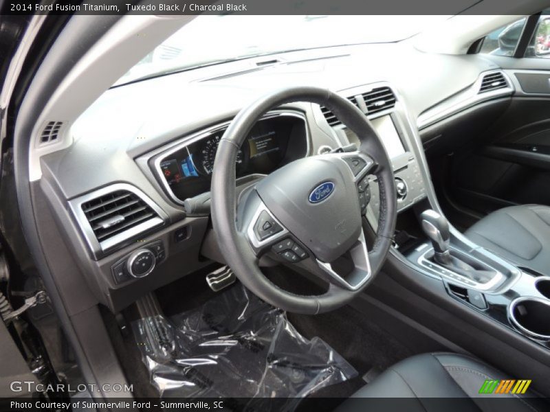 Tuxedo Black / Charcoal Black 2014 Ford Fusion Titanium