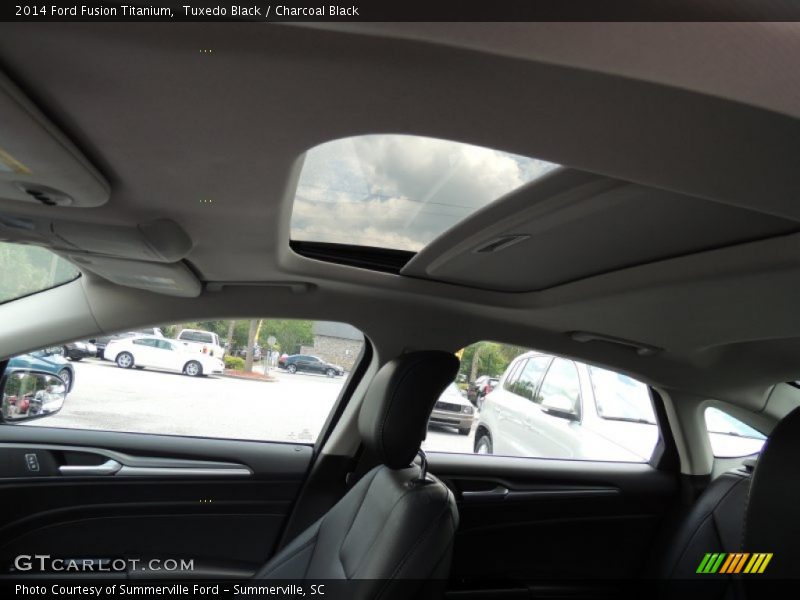 Tuxedo Black / Charcoal Black 2014 Ford Fusion Titanium