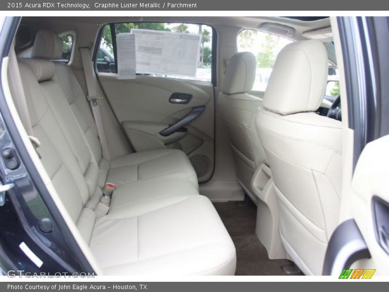 Graphite Luster Metallic / Parchment 2015 Acura RDX Technology