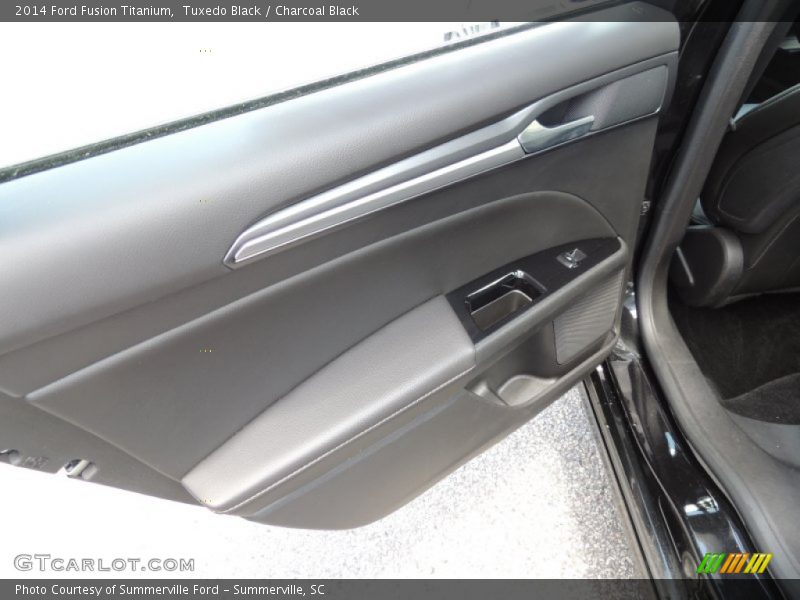 Tuxedo Black / Charcoal Black 2014 Ford Fusion Titanium