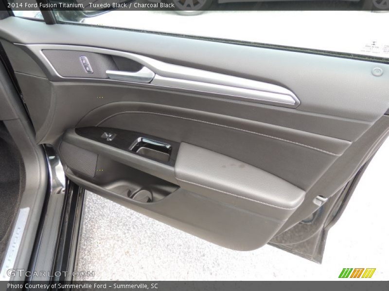 Tuxedo Black / Charcoal Black 2014 Ford Fusion Titanium