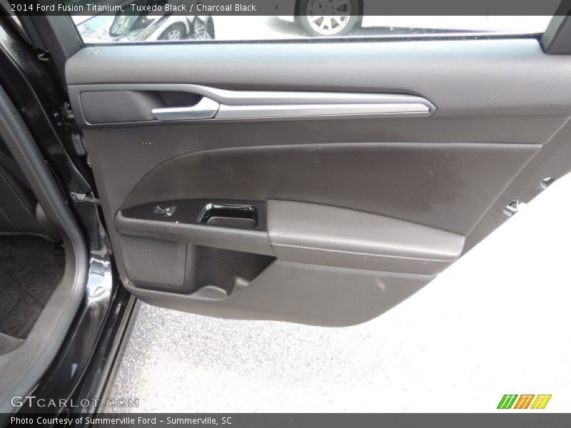 Tuxedo Black / Charcoal Black 2014 Ford Fusion Titanium