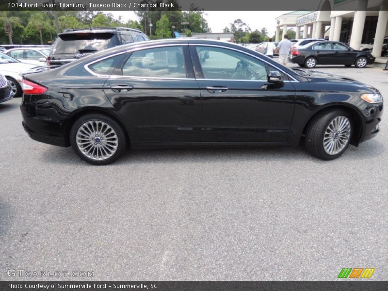 Tuxedo Black / Charcoal Black 2014 Ford Fusion Titanium