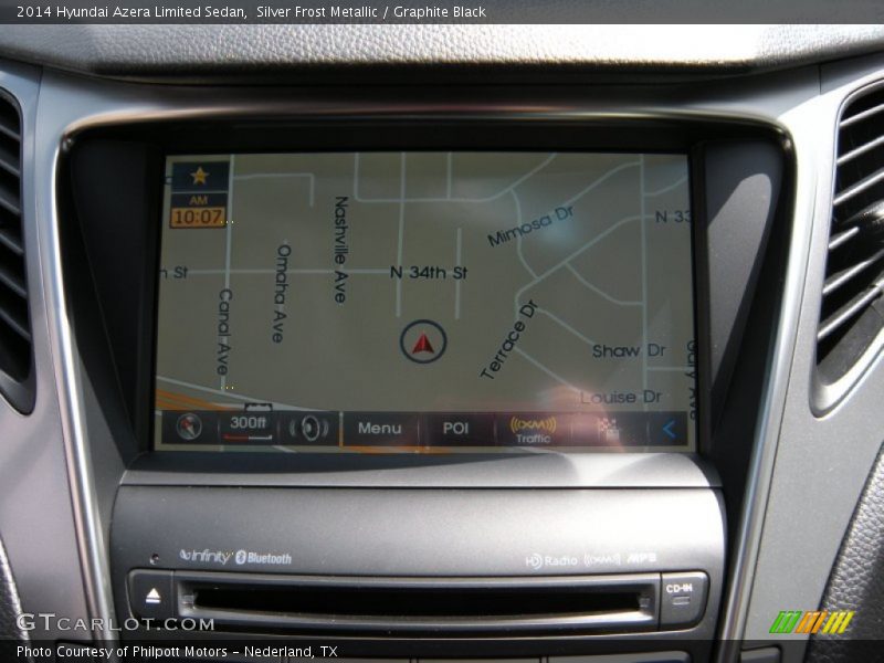 Silver Frost Metallic / Graphite Black 2014 Hyundai Azera Limited Sedan