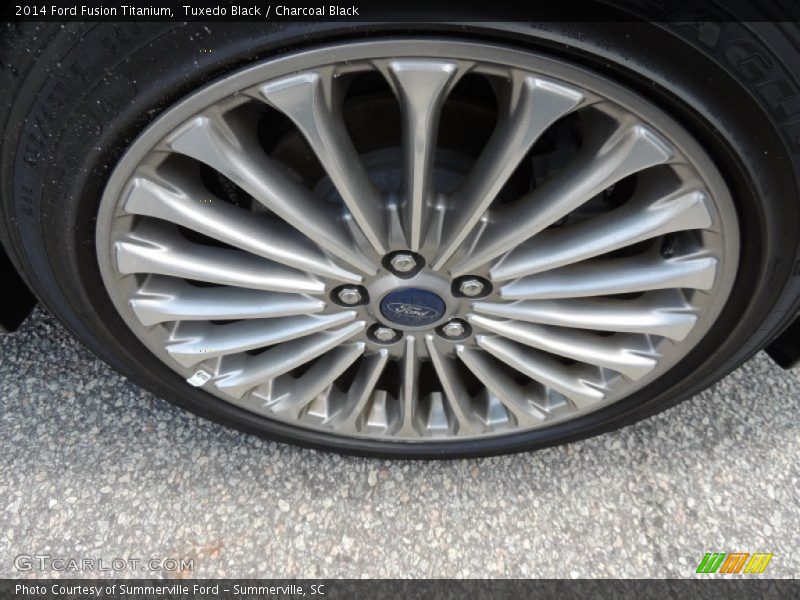 Tuxedo Black / Charcoal Black 2014 Ford Fusion Titanium