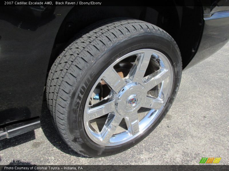 Black Raven / Ebony/Ebony 2007 Cadillac Escalade AWD