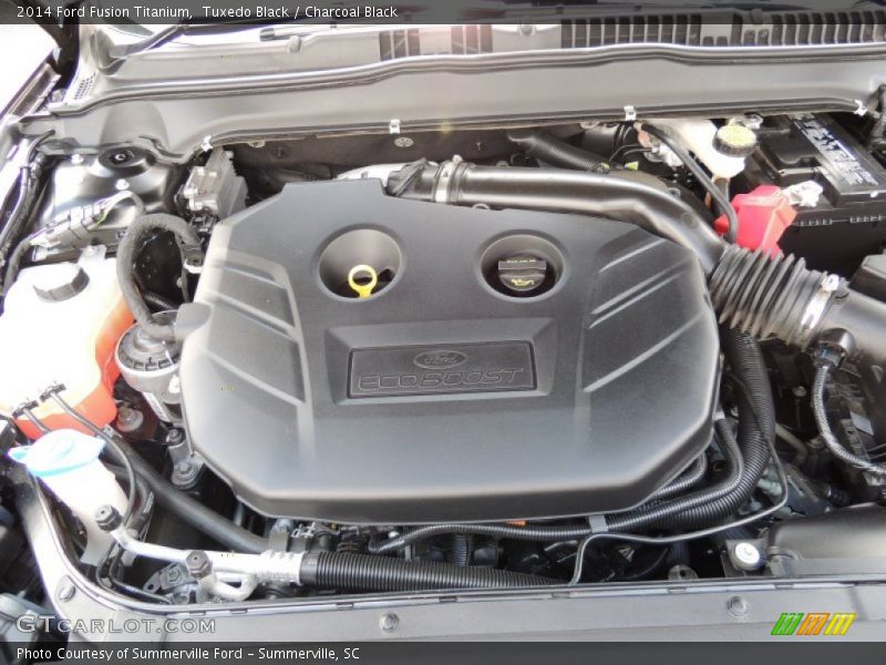 Tuxedo Black / Charcoal Black 2014 Ford Fusion Titanium