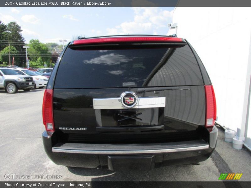 Black Raven / Ebony/Ebony 2007 Cadillac Escalade AWD