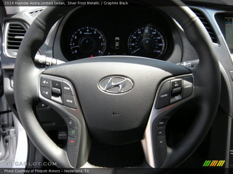 Silver Frost Metallic / Graphite Black 2014 Hyundai Azera Limited Sedan