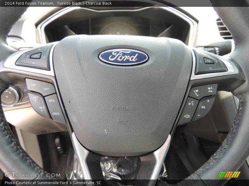 Tuxedo Black / Charcoal Black 2014 Ford Fusion Titanium