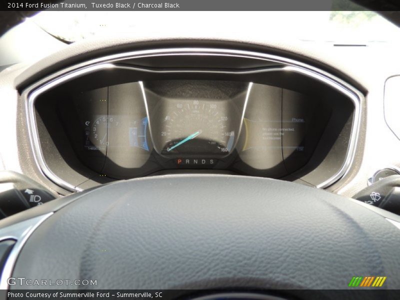 Tuxedo Black / Charcoal Black 2014 Ford Fusion Titanium