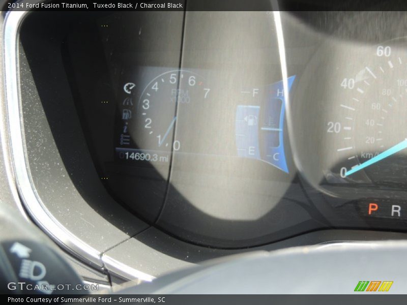Tuxedo Black / Charcoal Black 2014 Ford Fusion Titanium