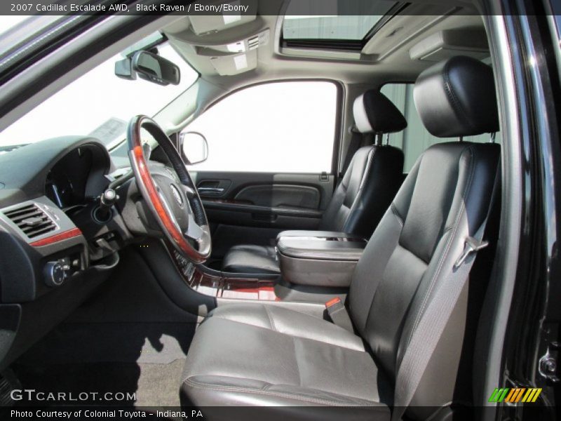 Black Raven / Ebony/Ebony 2007 Cadillac Escalade AWD
