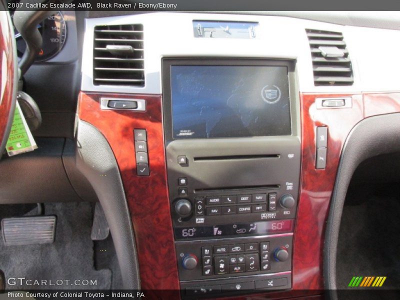 Black Raven / Ebony/Ebony 2007 Cadillac Escalade AWD