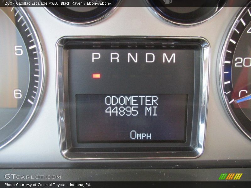 Black Raven / Ebony/Ebony 2007 Cadillac Escalade AWD
