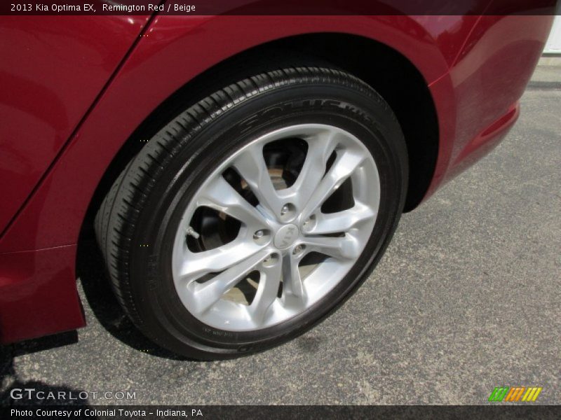 Remington Red / Beige 2013 Kia Optima EX