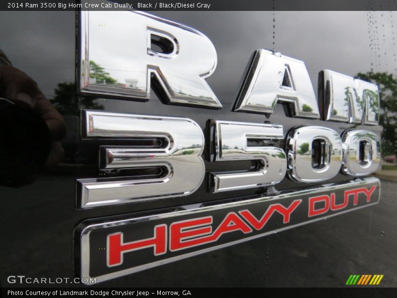 2014 3500 Big Horn Crew Cab Dually Logo