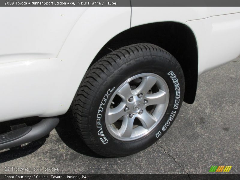 Natural White / Taupe 2009 Toyota 4Runner Sport Edition 4x4