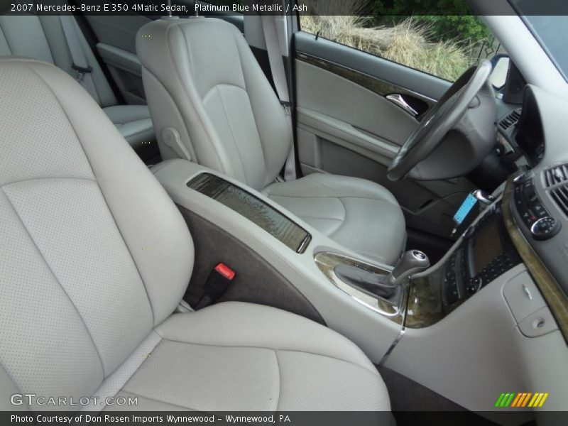  2007 E 350 4Matic Sedan Ash Interior