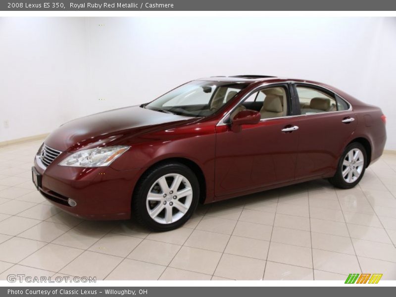 Royal Ruby Red Metallic / Cashmere 2008 Lexus ES 350