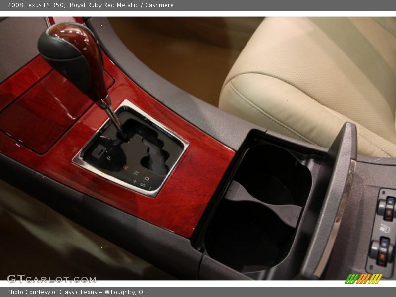 Royal Ruby Red Metallic / Cashmere 2008 Lexus ES 350