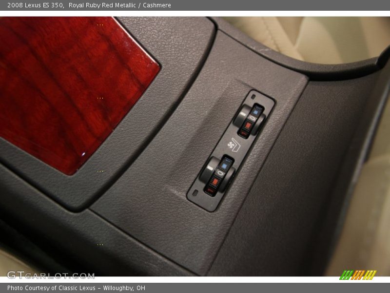Royal Ruby Red Metallic / Cashmere 2008 Lexus ES 350