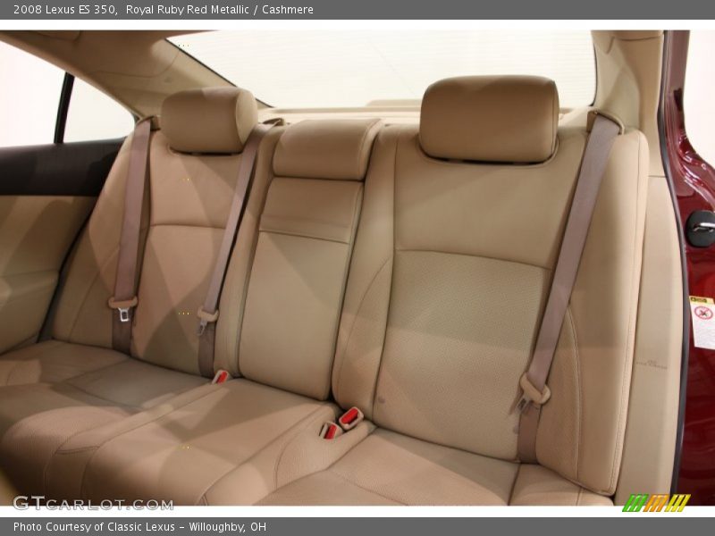 Royal Ruby Red Metallic / Cashmere 2008 Lexus ES 350