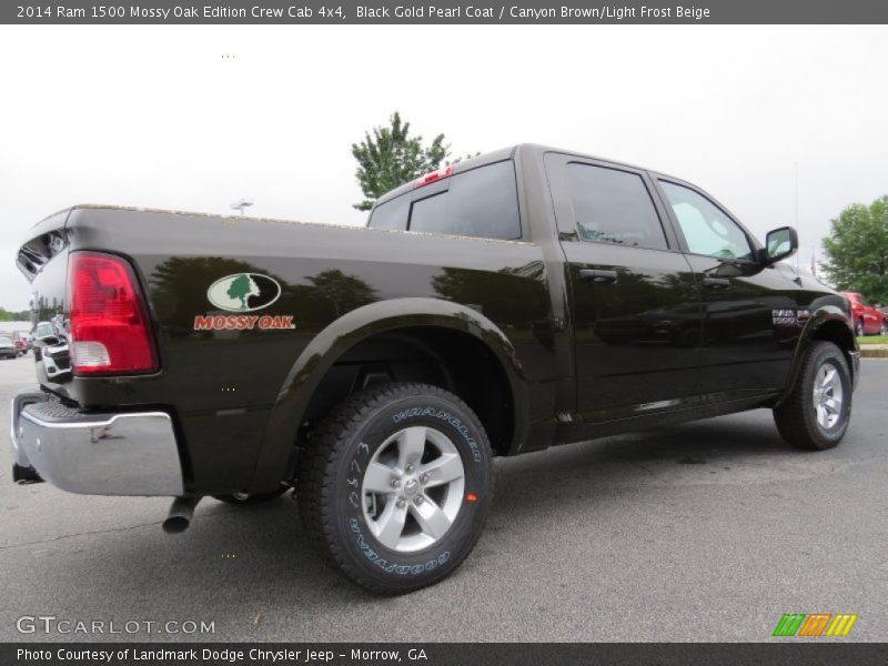 Black Gold Pearl Coat / Canyon Brown/Light Frost Beige 2014 Ram 1500 Mossy Oak Edition Crew Cab 4x4