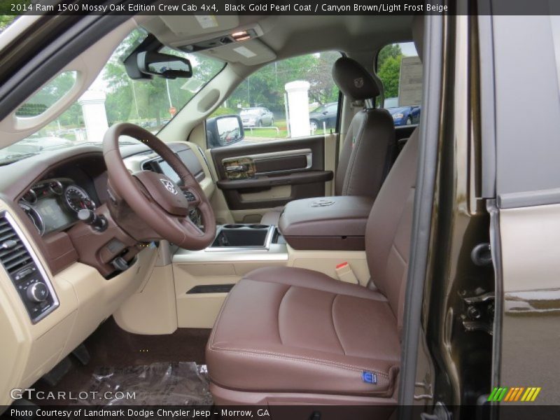 Black Gold Pearl Coat / Canyon Brown/Light Frost Beige 2014 Ram 1500 Mossy Oak Edition Crew Cab 4x4