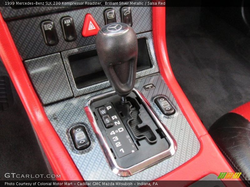 Brilliant Silver Metallic / Salsa Red 1999 Mercedes-Benz SLK 230 Kompressor Roadster