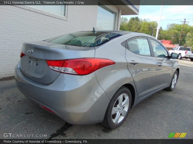 Titanium Gray Metallic / Gray 2011 Hyundai Elantra GLS