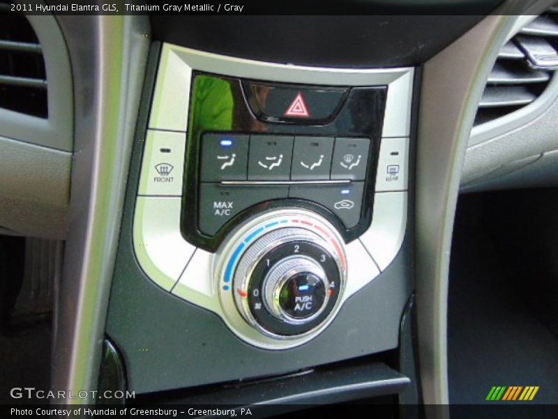 Titanium Gray Metallic / Gray 2011 Hyundai Elantra GLS
