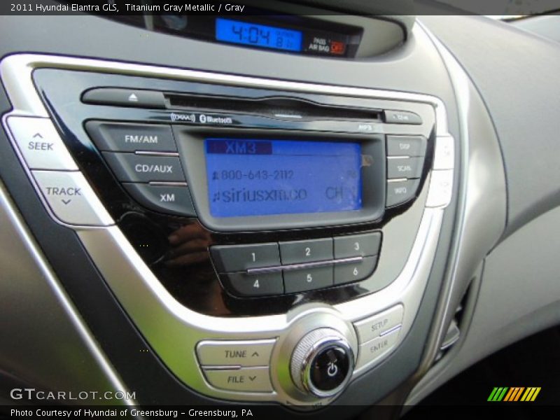 Titanium Gray Metallic / Gray 2011 Hyundai Elantra GLS