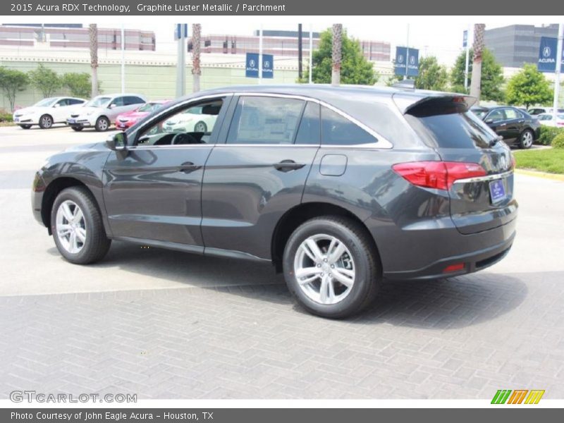 Graphite Luster Metallic / Parchment 2015 Acura RDX Technology