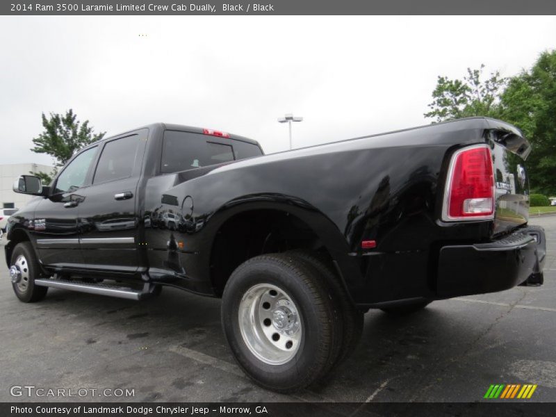Black / Black 2014 Ram 3500 Laramie Limited Crew Cab Dually