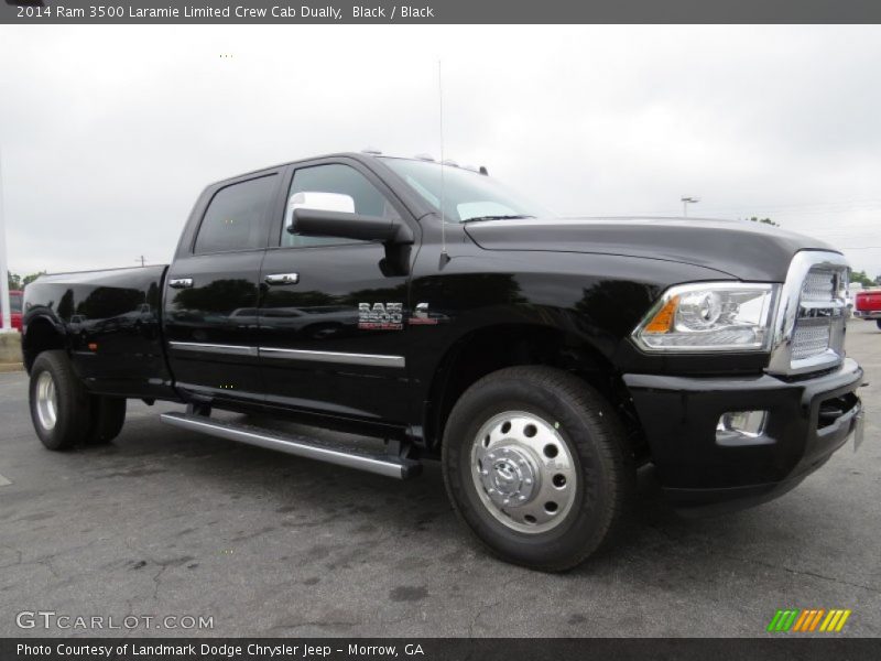 Black / Black 2014 Ram 3500 Laramie Limited Crew Cab Dually
