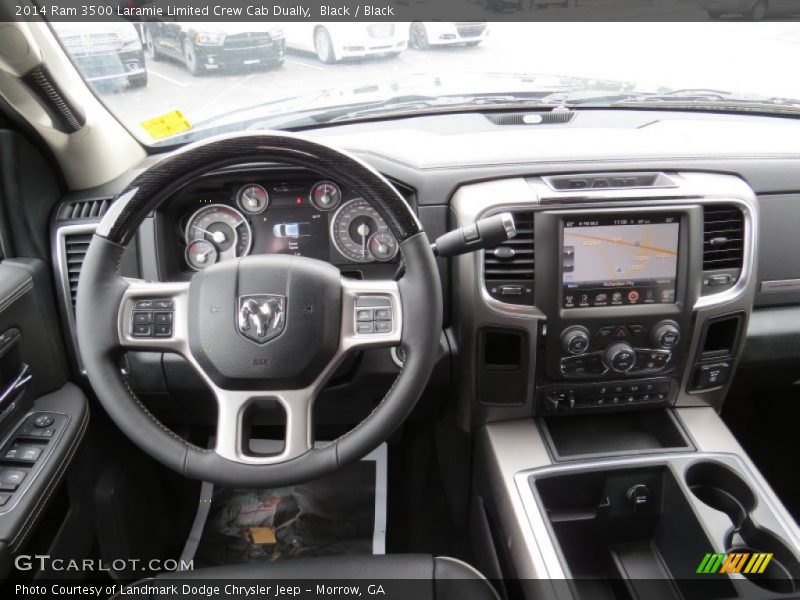 Black / Black 2014 Ram 3500 Laramie Limited Crew Cab Dually