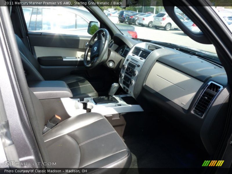 Sterling Grey Metallic / Black 2011 Mercury Mariner Premier V6 AWD