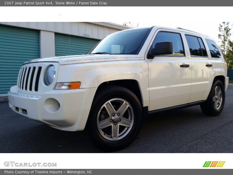Stone White / Pastel Slate Gray 2007 Jeep Patriot Sport 4x4