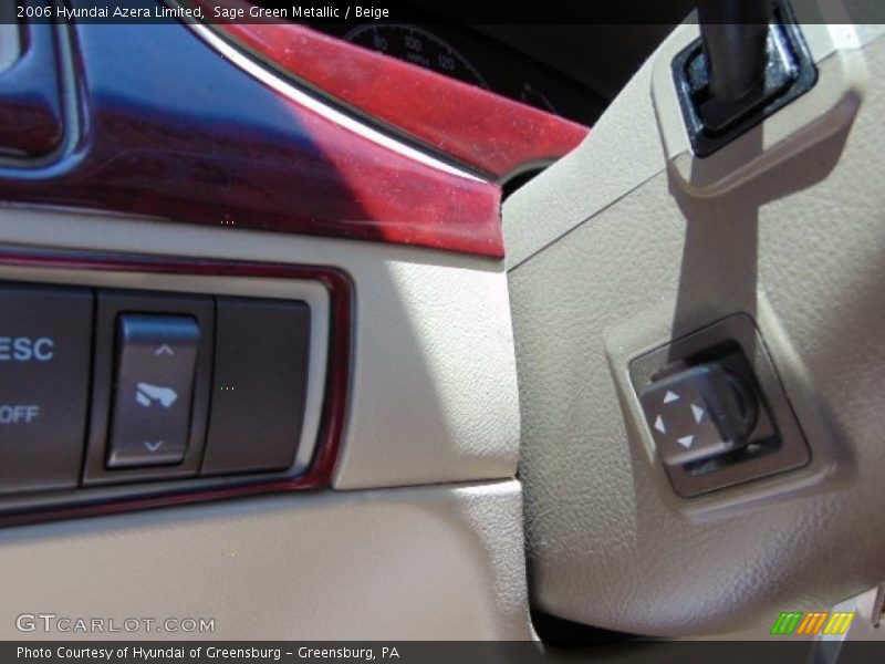 Sage Green Metallic / Beige 2006 Hyundai Azera Limited