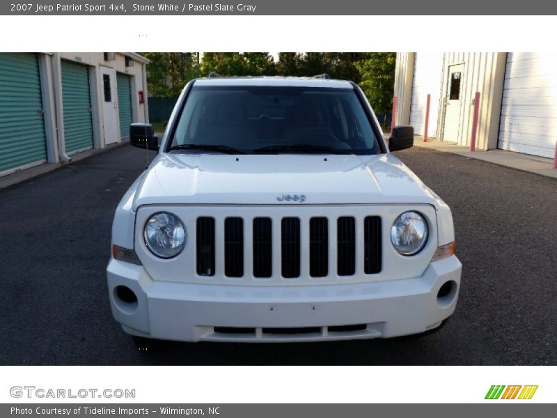 Stone White / Pastel Slate Gray 2007 Jeep Patriot Sport 4x4