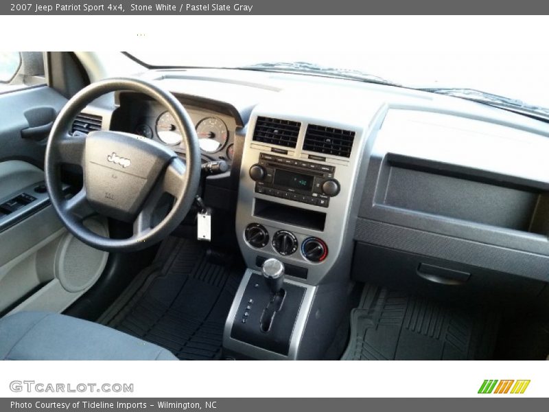 Stone White / Pastel Slate Gray 2007 Jeep Patriot Sport 4x4